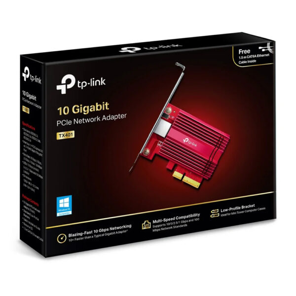 placa red pci e tp link tx401 10 gigabit