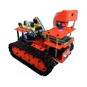 robot oruga 4 motorreductores raspberry 2040 cámara esp32
