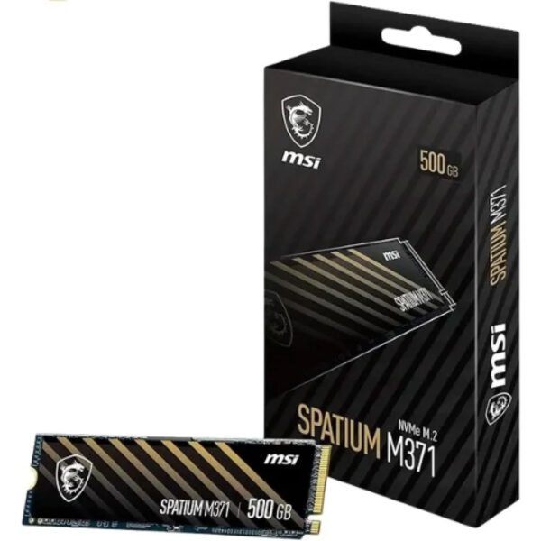 ssd m.2 nvme 500gb g3 msi spantium m371