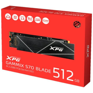 ssd m.2 nvme 512gb g4 xpg gammix s70 blade