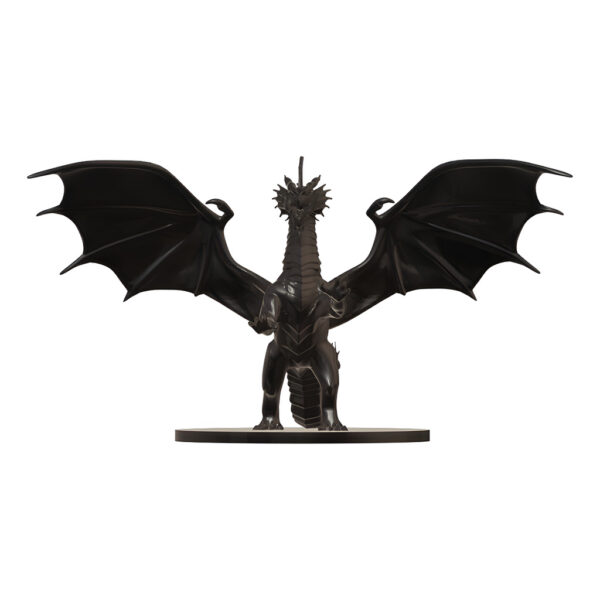 Escultura Dragon Con Alas Abiertas - Image 3