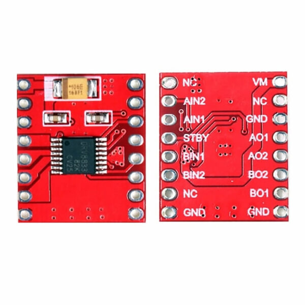 Driver Motor Dc Drv8833 Puente 2 Canales Pack X2 - Image 3