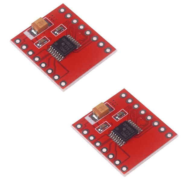 Driver Motor Dc Drv8833 Puente 2 Canales Pack X2