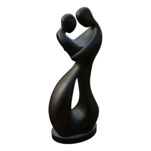 Escultura Los Enamorados Estatua Ideal Pareja Novios Regalo