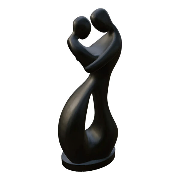Escultura Los Enamorados Estatua Ideal Pareja Novios Regalo