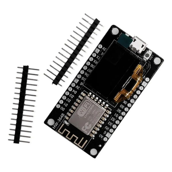 Placa Nodemcu V3 Wifi Esp8266-12f Ch340 Con Display Oled 0,96 - Image 5