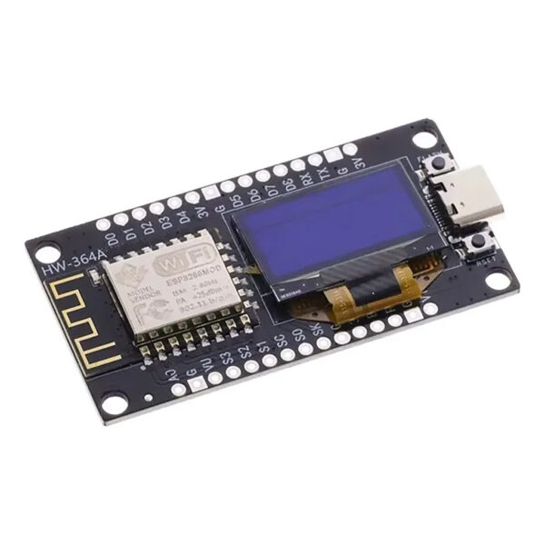 Placa Nodemcu V3 Wifi Esp8266-12f Ch340 Con Display Oled 0,96 - Image 4