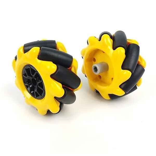 Set Rueda Mecanum Motor Tt Encastre Omnidireccional - Image 2