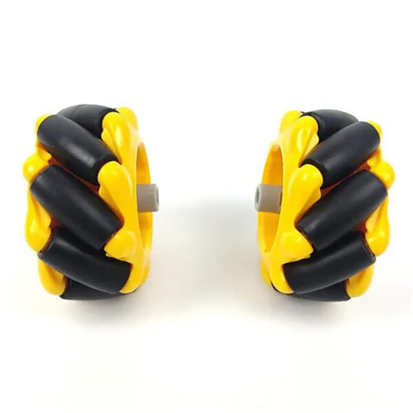 Set Rueda Mecanum Motor Tt Encastre Omnidireccional - Image 3