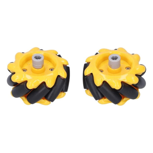 Set Rueda Mecanum Motor Tt Encastre Omnidireccional - Image 4