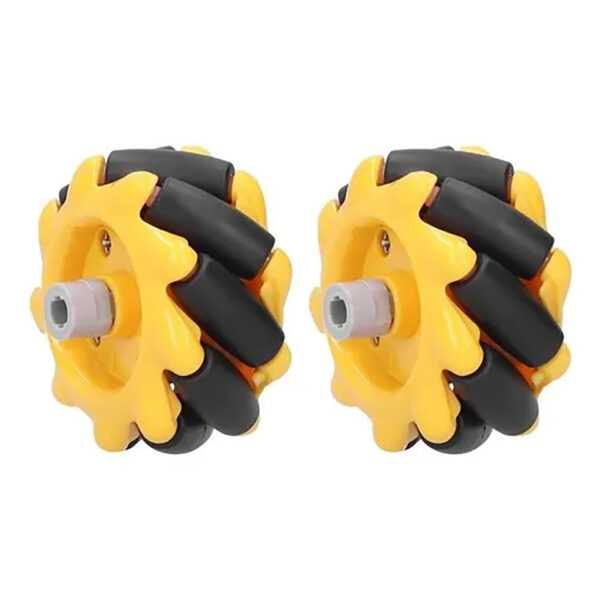 Set Rueda Mecanum Motor Tt Encastre Omnidireccional - Image 5