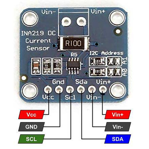 Sensor Energía Corriente Ina219 26v 3.2a - Image 3
