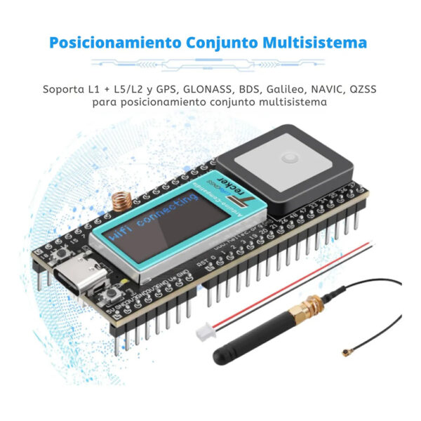 Rastreador Gps Heltec Esp32 Lora Meshtastic Display Tracker - Image 2