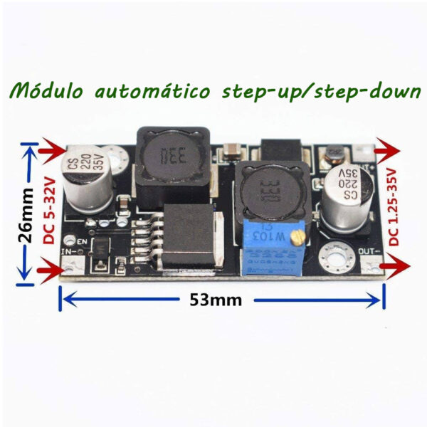 Módulo XL6019 Convertidor Dc-dc Step Up / Step Down - Image 2
