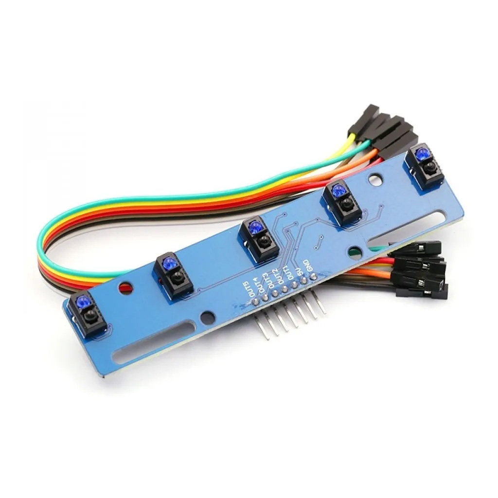 Módulo Sensor Infrarrojo Seguidor Línea Tcrt5000 5 Canales - Image 2