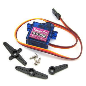 Servo Motor Sg92r 180° Engrane Fibra Carbono Arduino