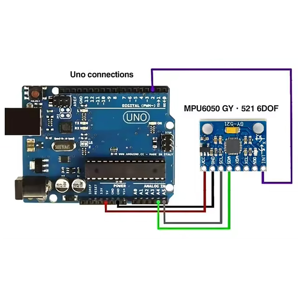 Modulo Gy-521 Mpu 6050 Giróscopo Acelerómetro - Image 3