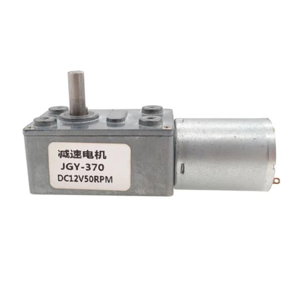 Motor Dc 12v Caja Reductora Metal 50 Rpm Jgy370 - Image 4