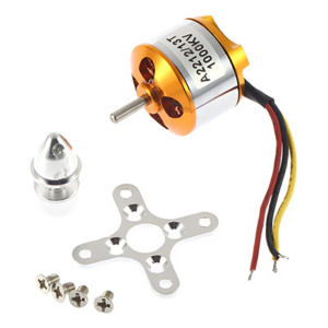 Motor Brushless 1000kv A2212 Cono Bancada