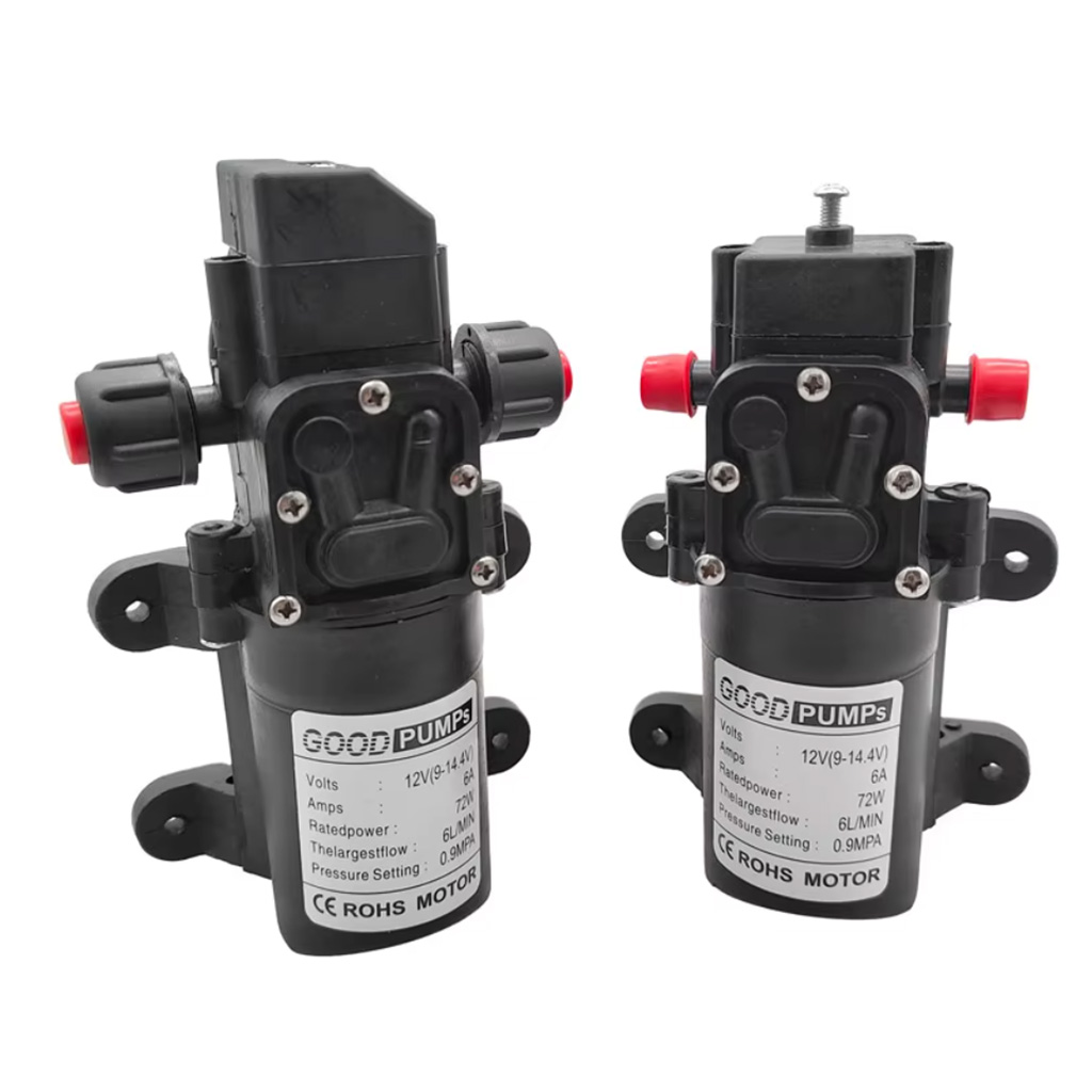 Bomba De Agua 12v Diafragma Autocebante Alta Presión - Image 3